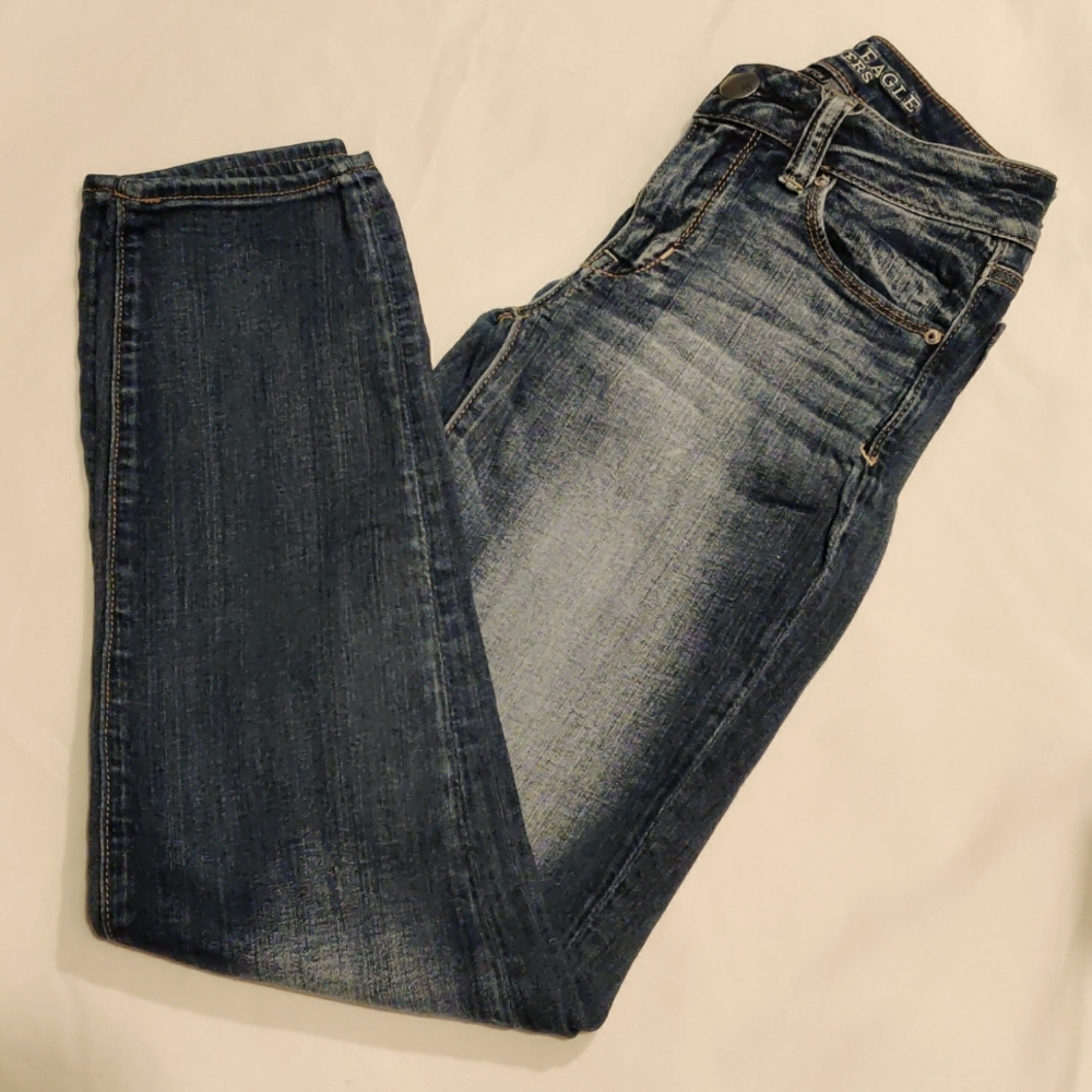 American Eagle Super Super Stretch Skinny Jean Size 0